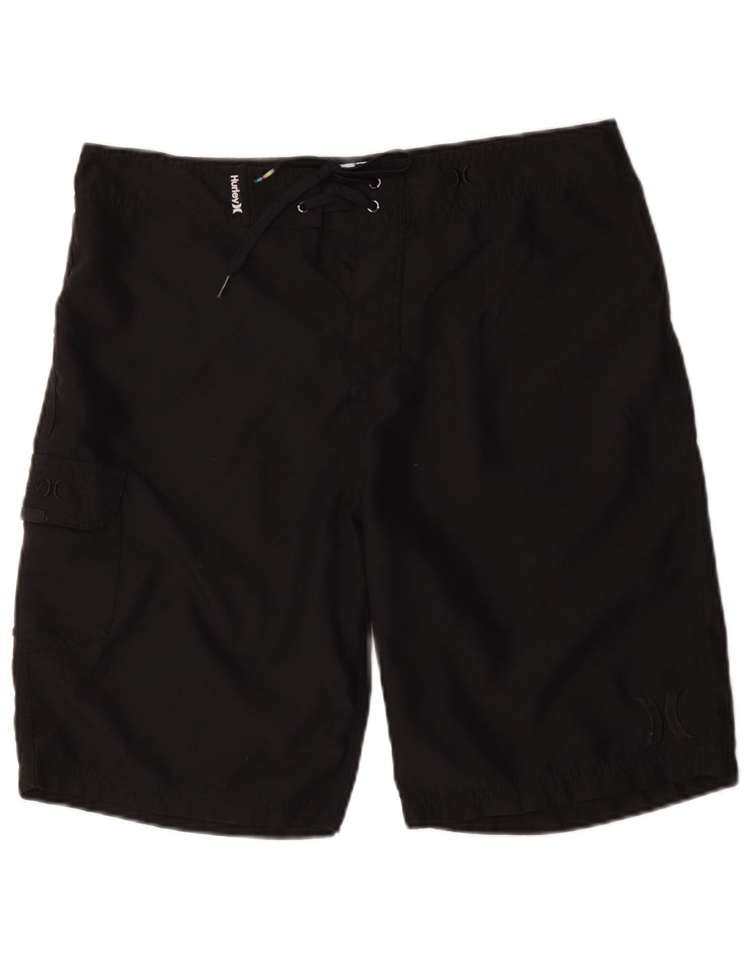 Hurley Bañador Corto Hombre Grande Poliéster Negro