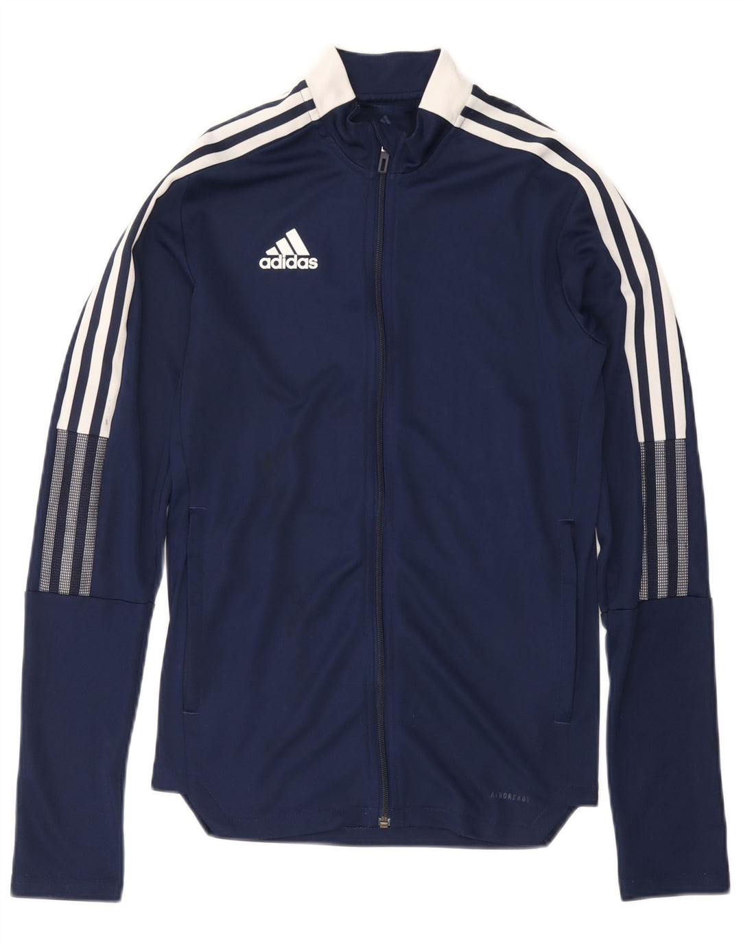 ADIDAS Hombre Aeroready Chándal Top Chaqueta XS Azul Marino Poliéster