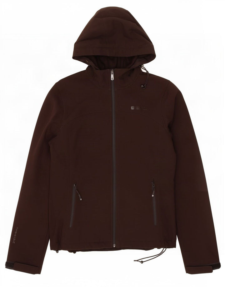 Chaqueta cortavientos con capucha para mujer Mountain Warehouse UK 40 Marrón medio