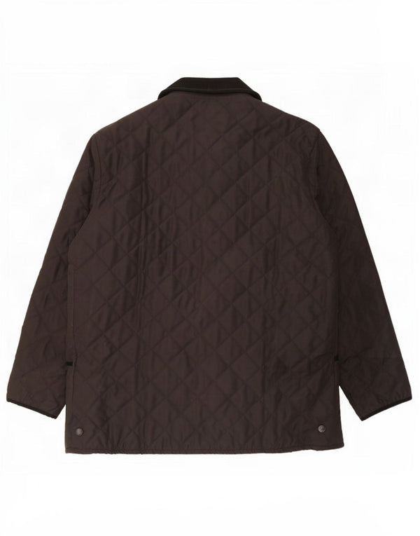 Barbour Chaqueta acolchada para hombre UK 42 XL Poliéster negro