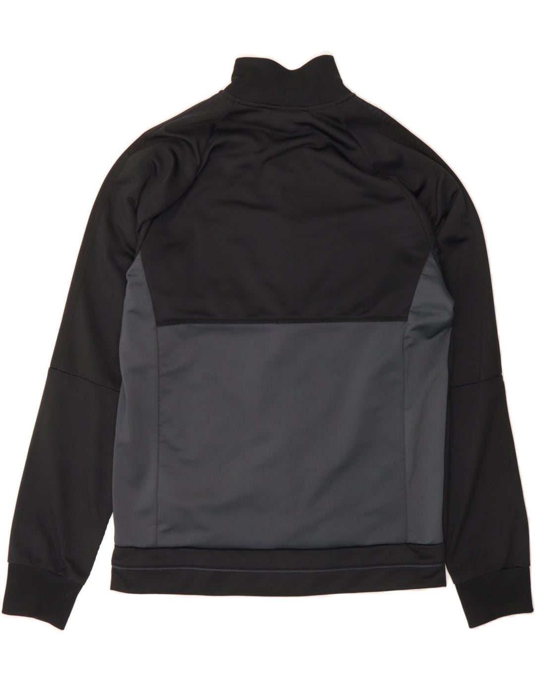 ADIDAS Hombre Chándal Top Chaqueta Mediano Negro Colorblock Poliéster