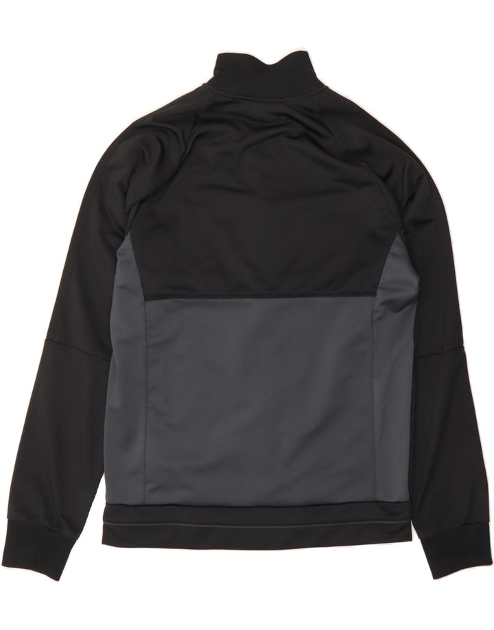 ADIDAS Hombre Chándal Top Chaqueta Mediano Negro Colorblock Poliéster