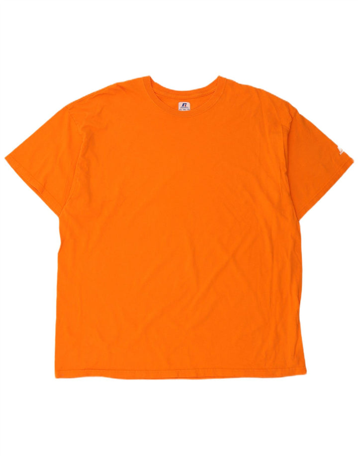 Russell Athletic Camiseta para hombre Top 2XL Naranja