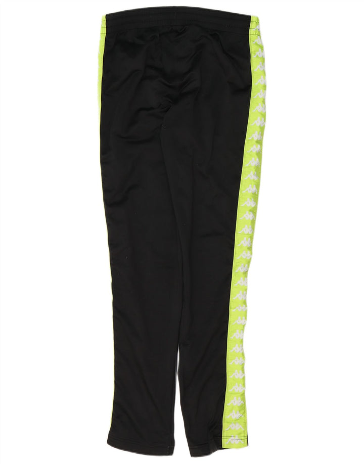 KAPPA Chándal completo con gráfico para niños 15-16 años Poliéster color block negro