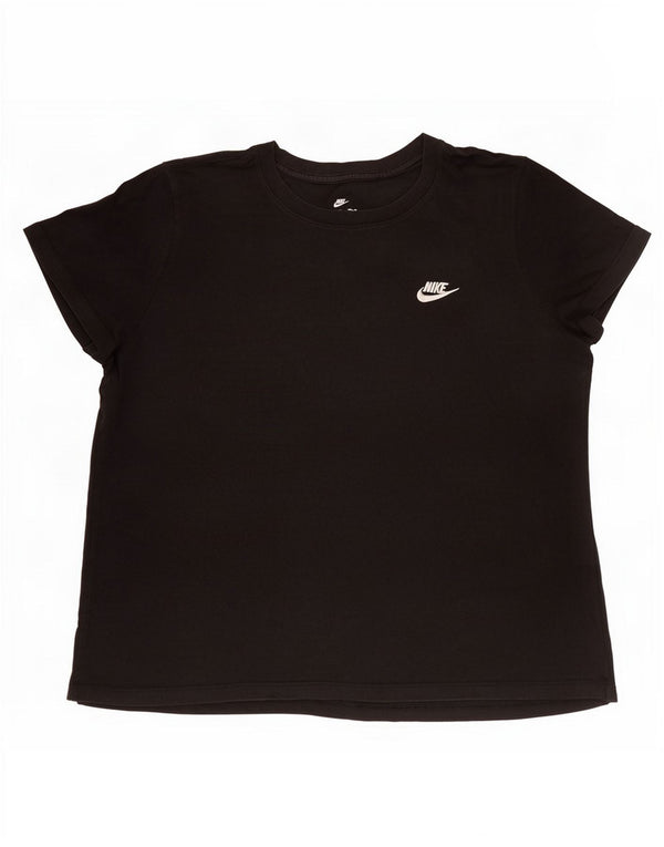 Nike - Camiseta para mujer, talla 40, XL, algodón negro