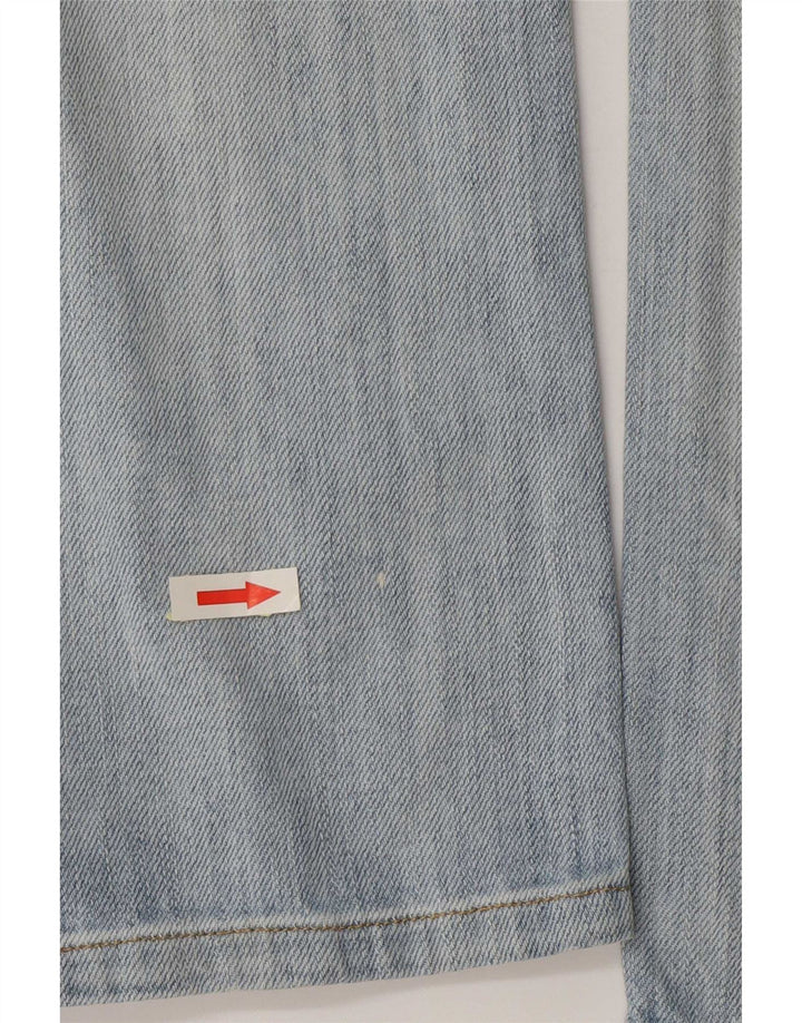 Vaqueros Lee Mujer Slim W28 L30 Algodón Azul