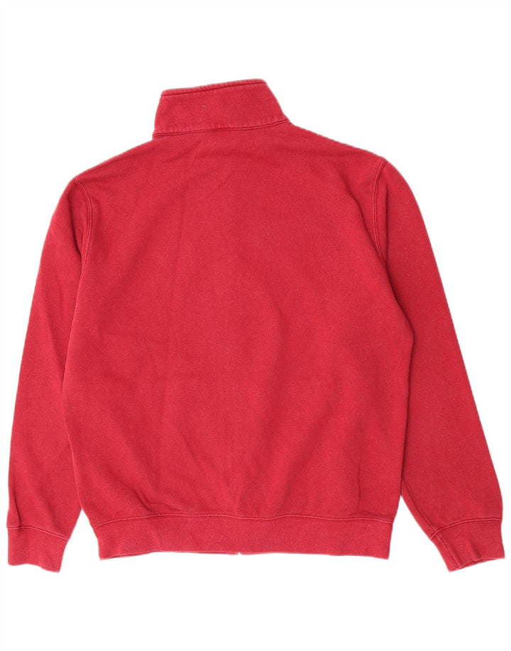Champion Chaqueta de chándal para hombre, talla grande, algodón rojo