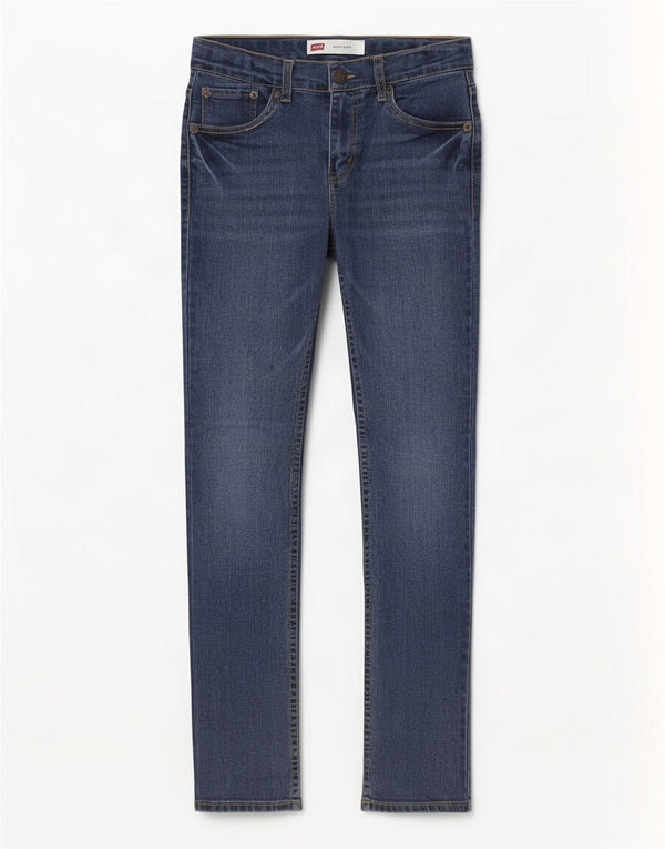Levi's Jeans 511 Slim para niños 11-12 años W24 L28 Algodón azul