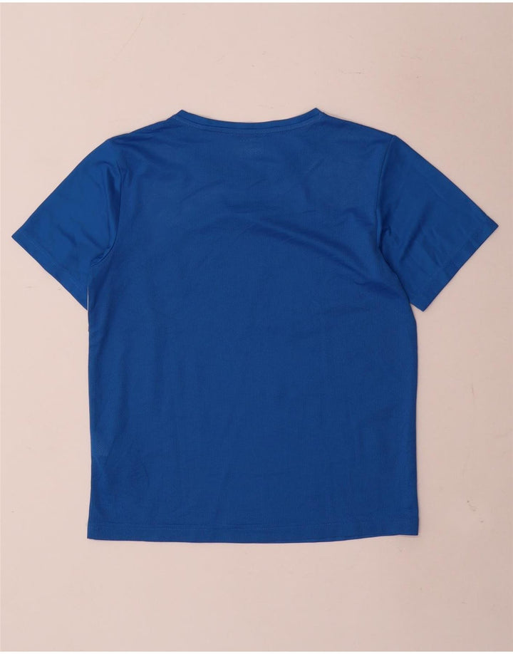 Puma Camiseta para niño Top 13-14 años Azul Colorblock Poliéster