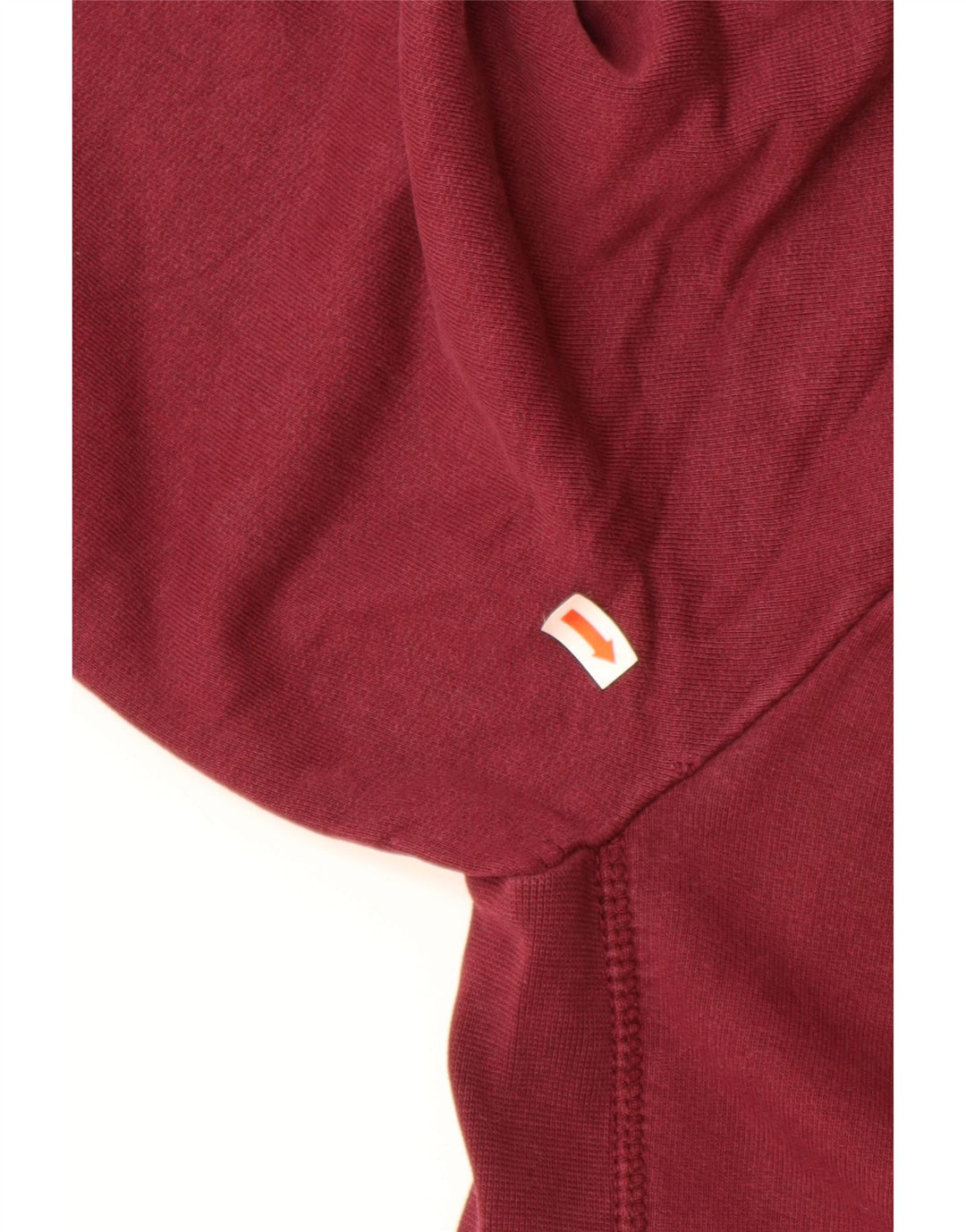 TOMMY HILFIGER Sudadera gráfica para hombre Jumper Large Borgoña Algodón