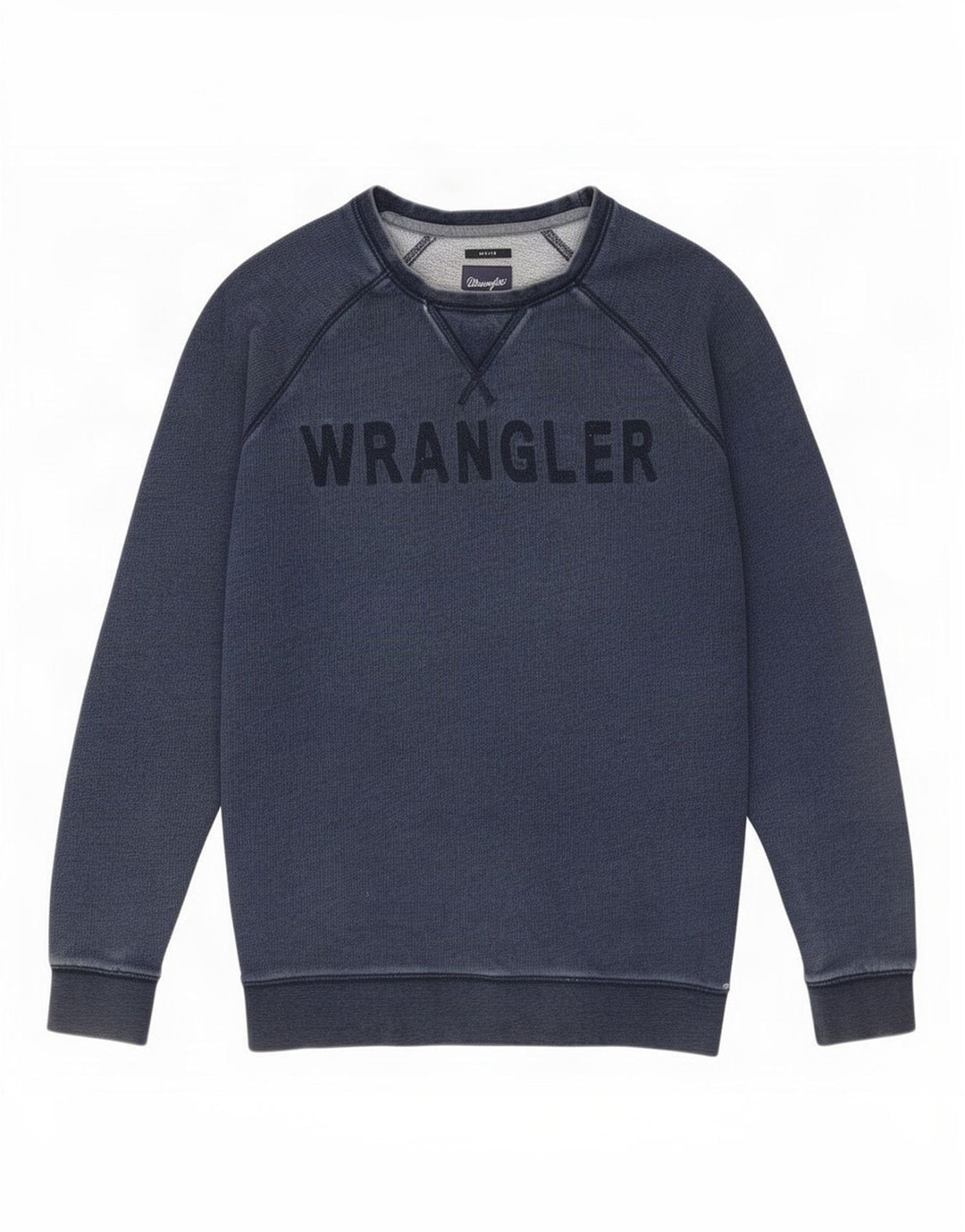 Wrangler Sudadera con gráfico para hombre Jumper Large Azul marino Algodón