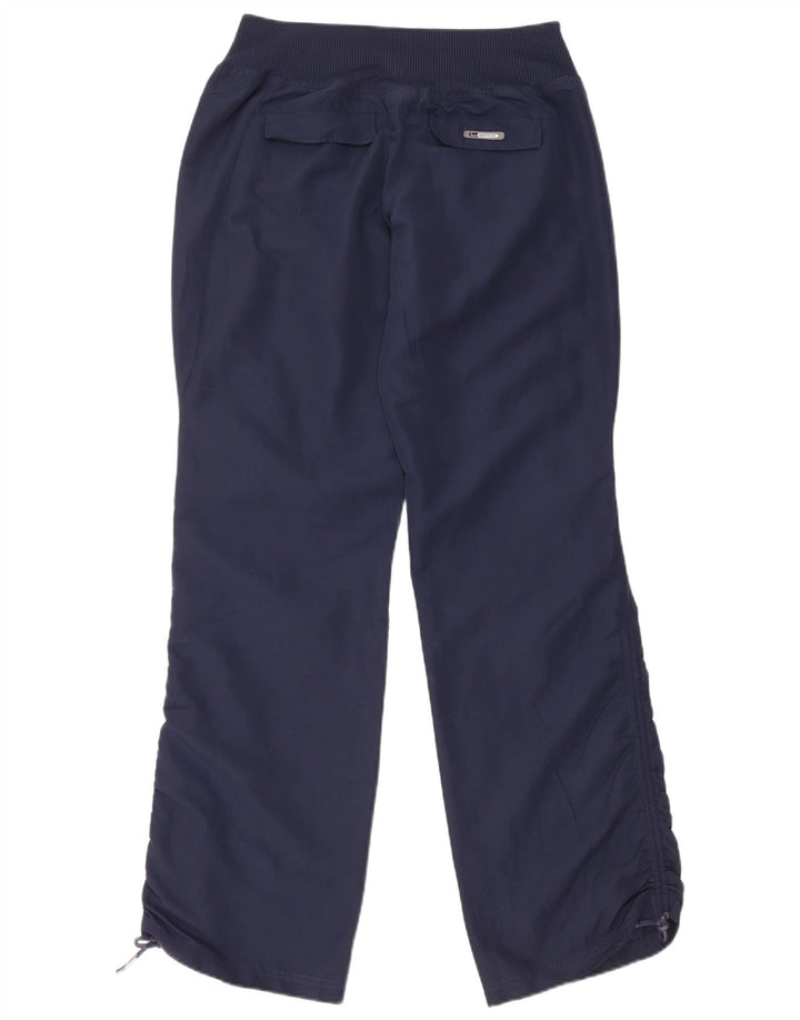 PUMA Pantalones de chándal para mujer UK 12 Medium Azul marino Poliéster