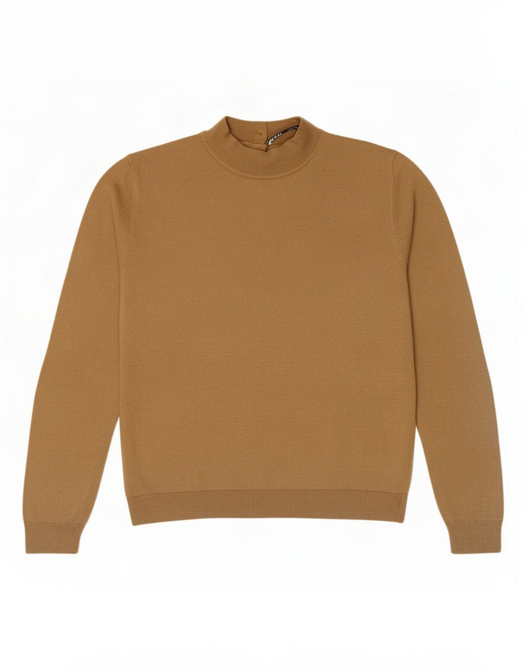 Zara Mujer Cuello Alto Jersey Jersey UK 10 Small Beige