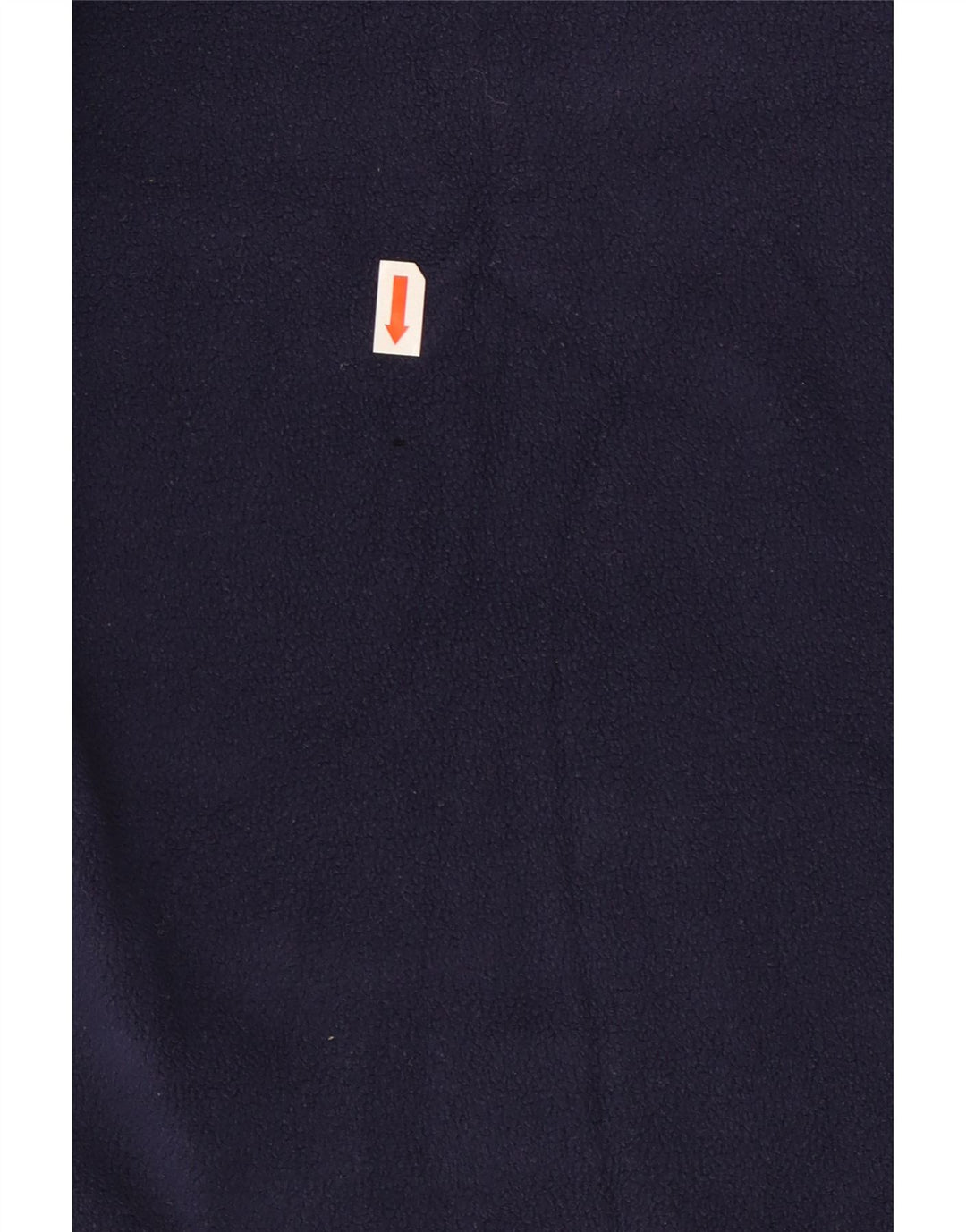 Kappa - Jersey de forro polar con cuello y cremallera para hombre, tamaño grande, poliéster azul marino
