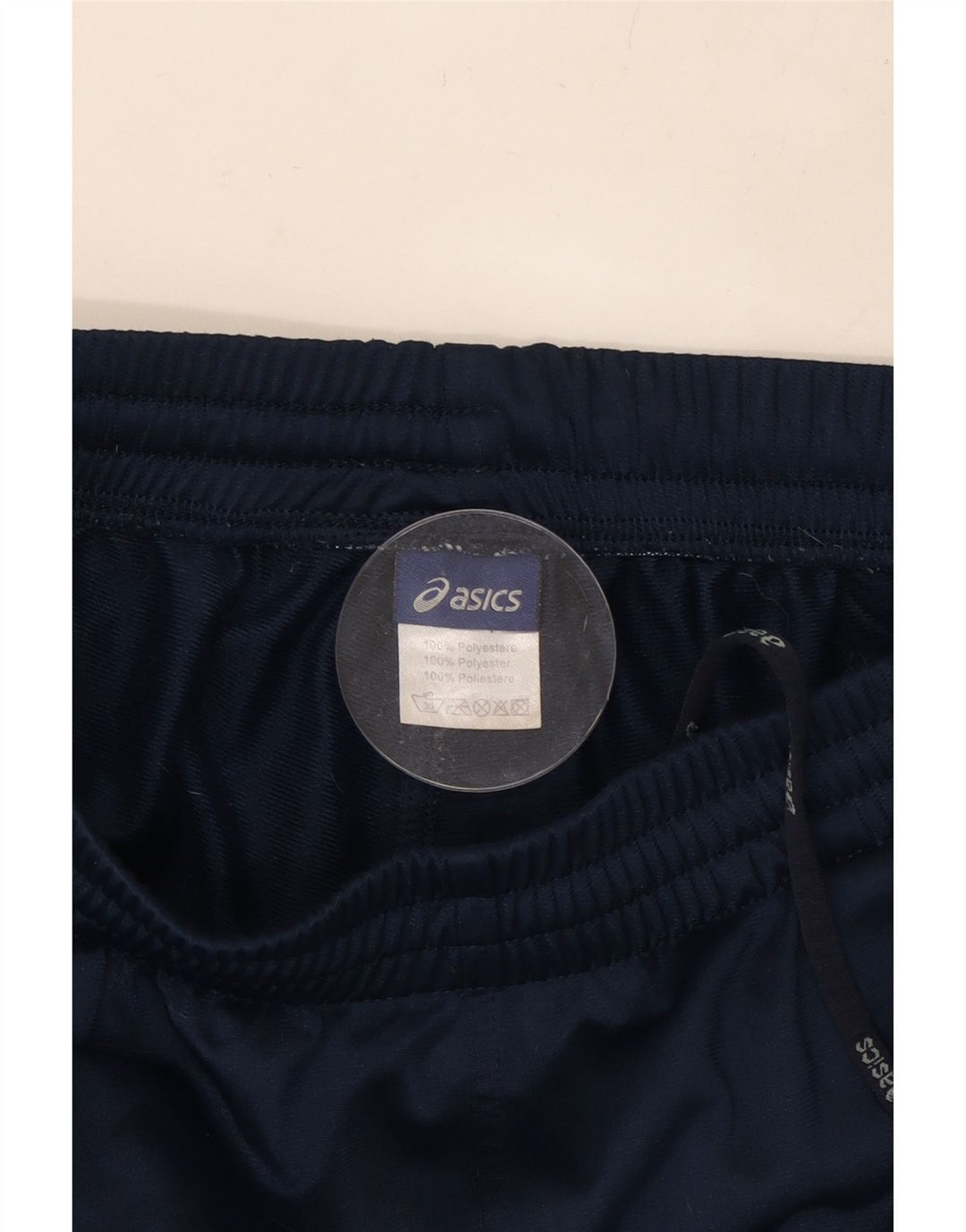 ASICS Pantalones de chándal para mujer UK 14 Large Azul marino Poliéster