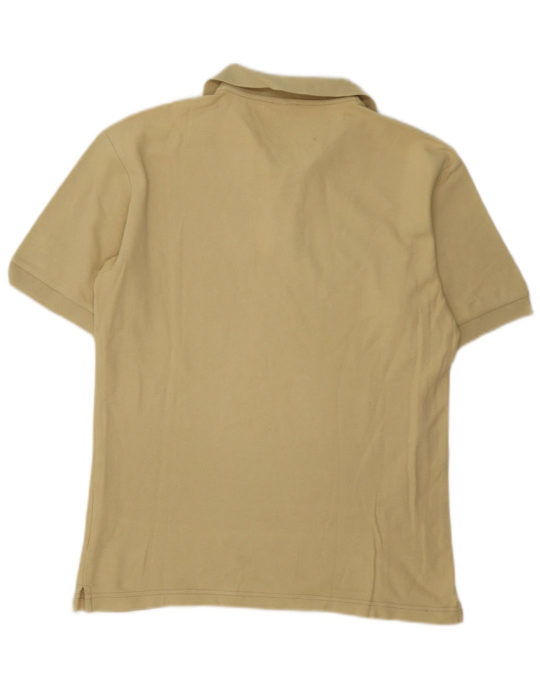 Fila Polo De Corte Regular Para Hombre IT 46 Small Algodón Amarillo