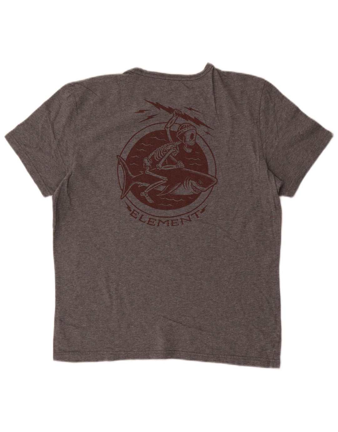 Element - Camiseta gráfica para hombre, talla pequeña, gris
