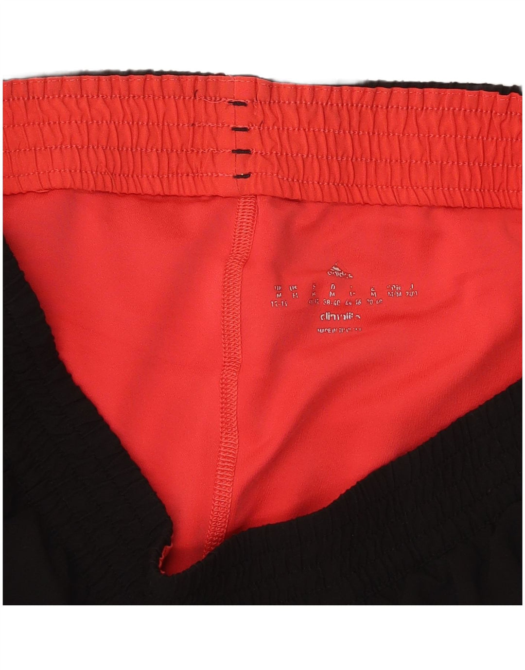 ADIDAS Pantalones cortos deportivos Climalite para mujer Reino Unido 12/14 Mediano Negro Poliéster