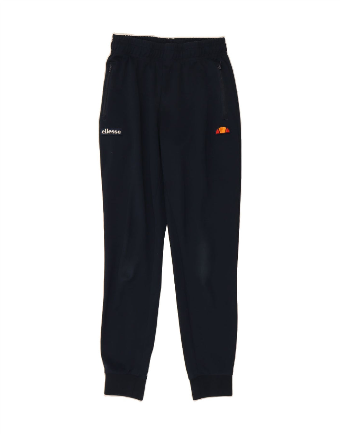 ELLESSE Mens Tracksuit Trousers Joggers XS  Navy Blue Polyester Vintage Ellesse and Second-Hand Ellesse from Messina Hembry 