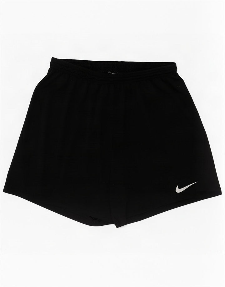 Nike Pantalones cortos deportivos Dri Fit Slim para hombre, 2XL, poliéster negro