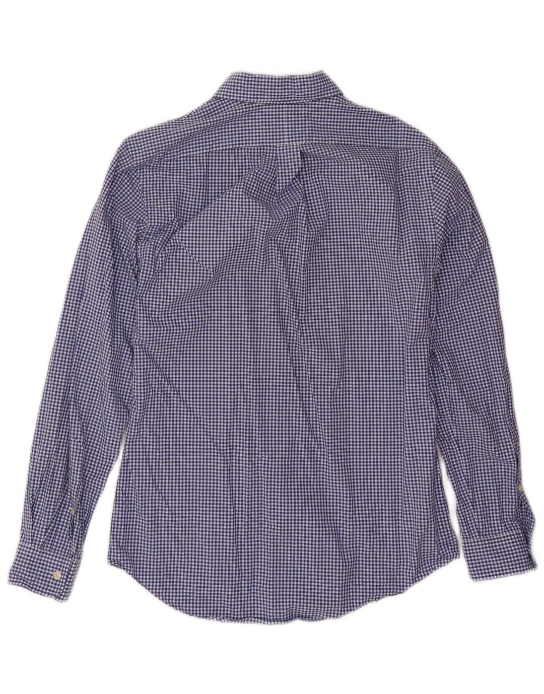 Ralph Lauren Camisa Slim Fit De Algodón A Cuadros Azul Medio Para Hombre