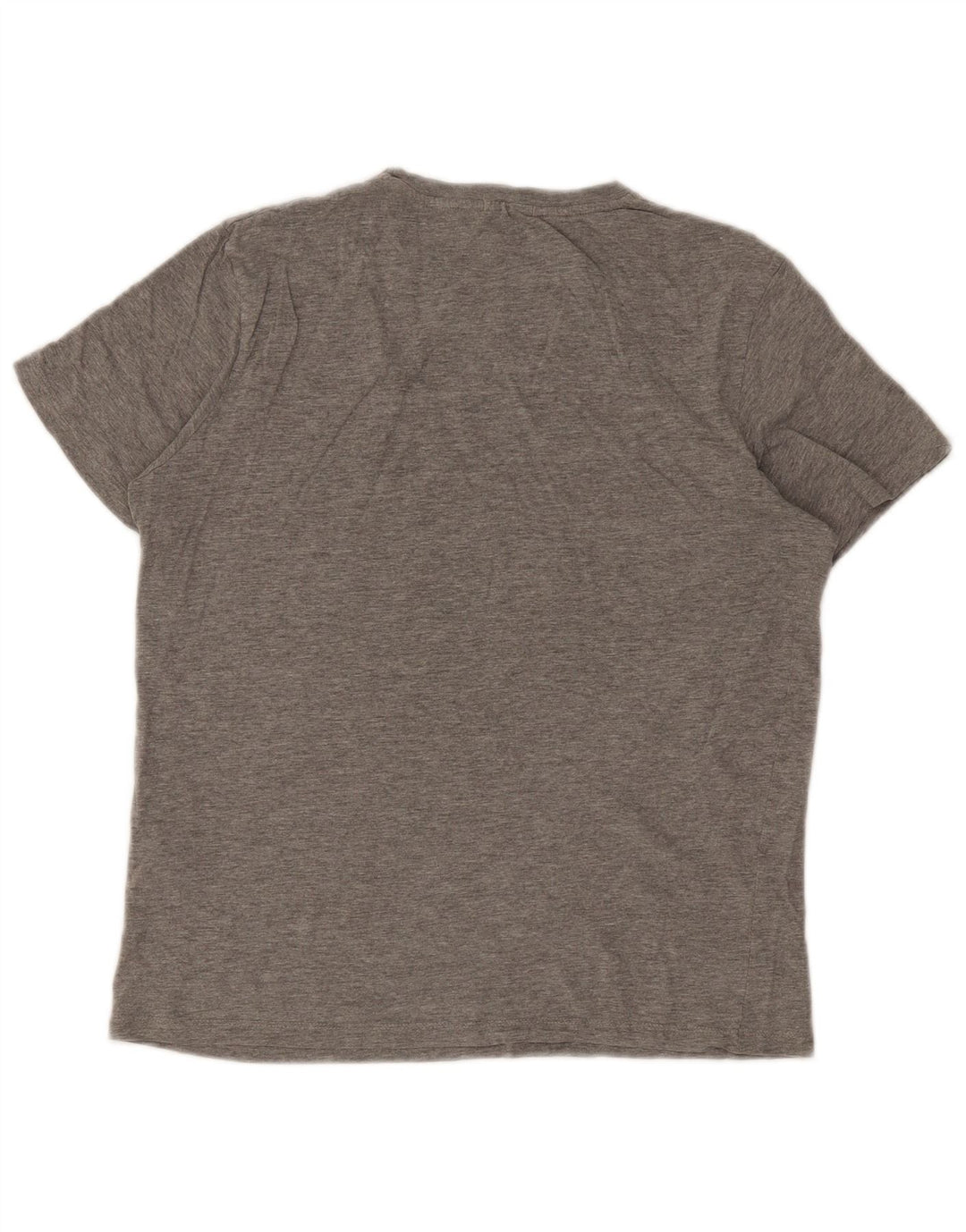 Jack & Jones Hombre Camiseta Gráfica Top Algodón Gris Medio