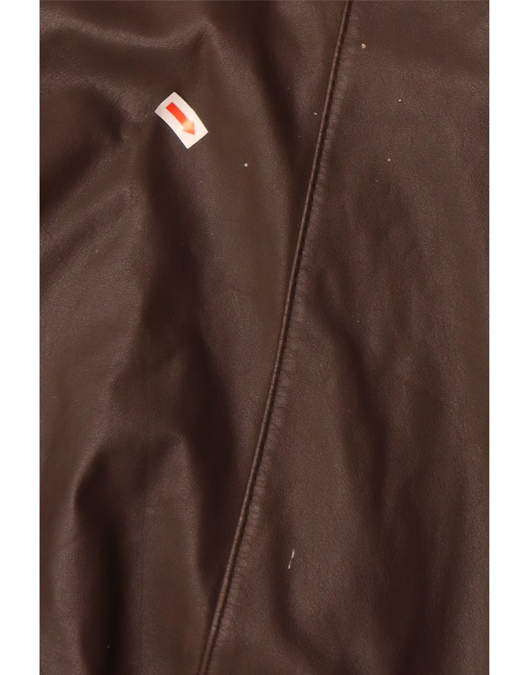 VINTAGE Chaqueta de cuero para hombre IT 48 Cuero marrón medio