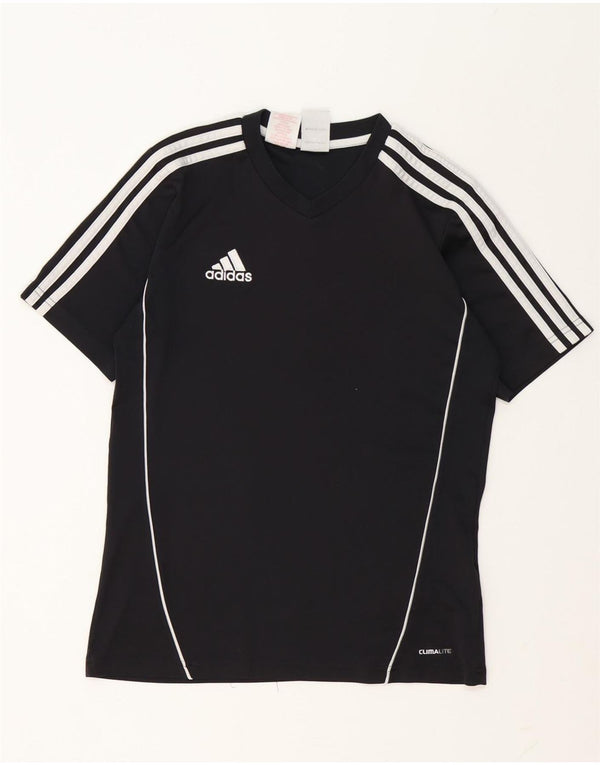 Adidas Mens Climalite Camiseta Top XS Negro Poliéster