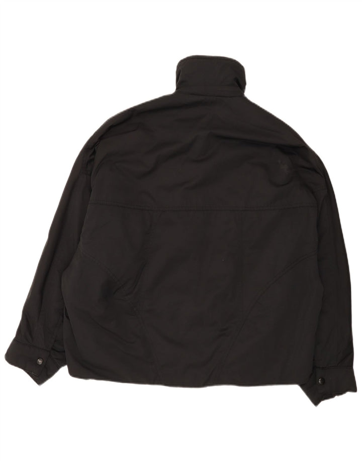 Zara Mujer Chaqueta Acolchada Extragrande UK 6 XS Nylon Negro