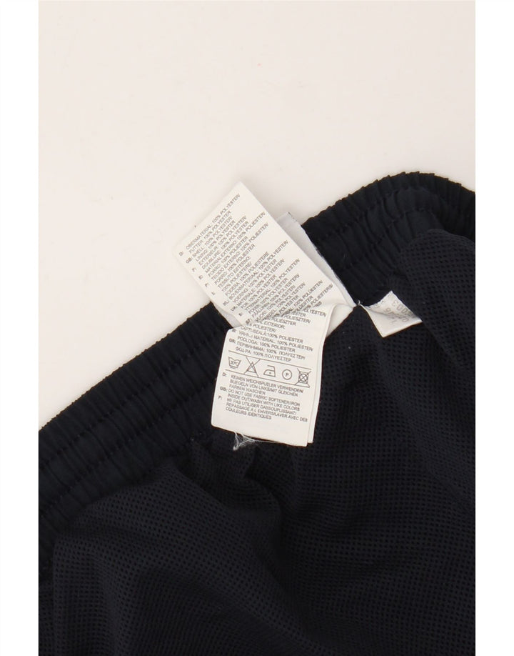 Adidas - Pantalones cortos deportivos para hombre, talla grande, poliéster, color azul marino