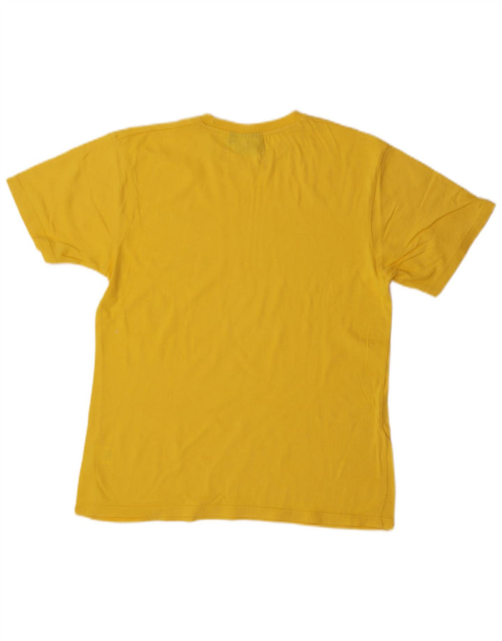 Camiseta Reebok Hombre Top Medium Amarillo Algodón