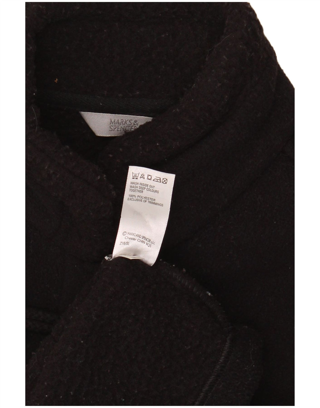 Marks & Spencer Trenca extragrande para mujer UK 20 2XL Poliéster negro