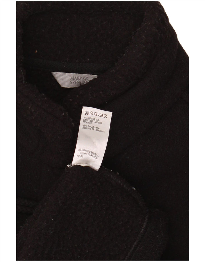 Marks & Spencer Trenca extragrande para mujer UK 20 2XL Poliéster negro