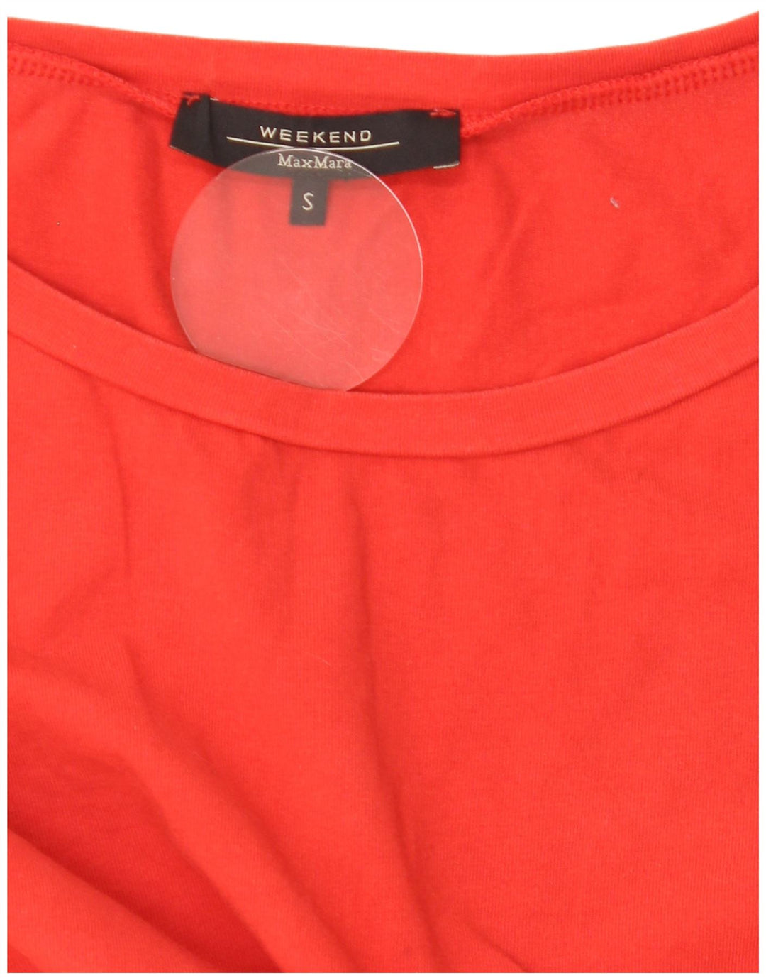 Max Mara Top de fin de semana para mujer manga 3/4 UK 10 Small Red