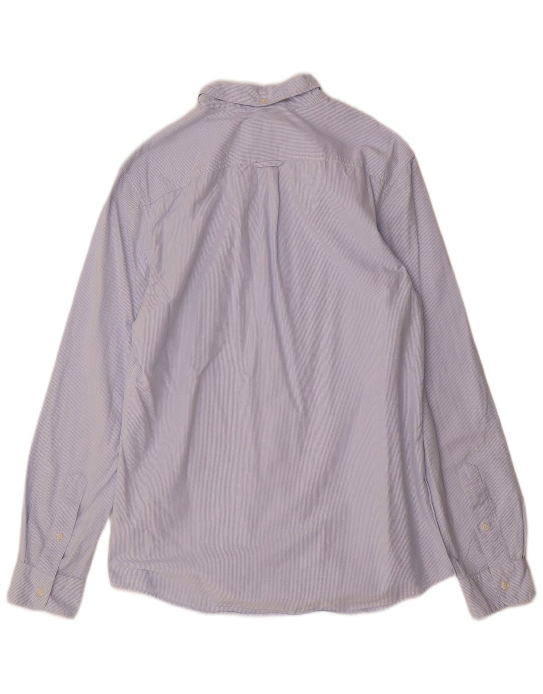 Camisa Jack Wills Hombre De Corte Clásico De Algodón A Rayas Azul Medio
