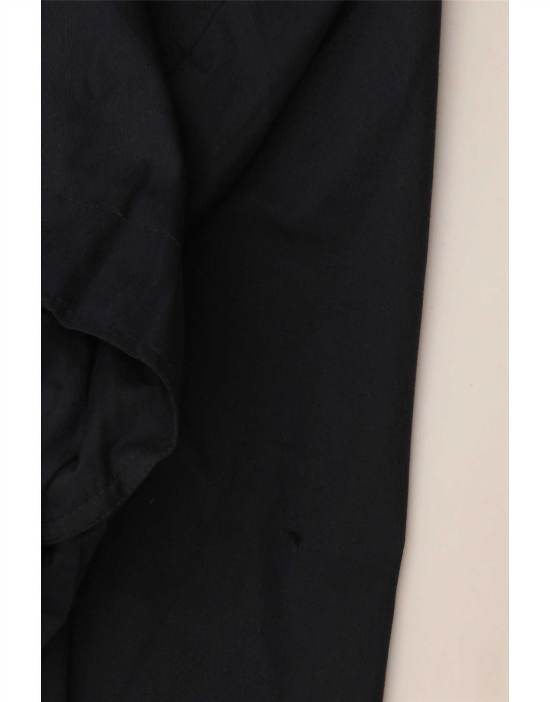 Vintage hombres gabardina Reino Unido 42 XL poliéster azul marino