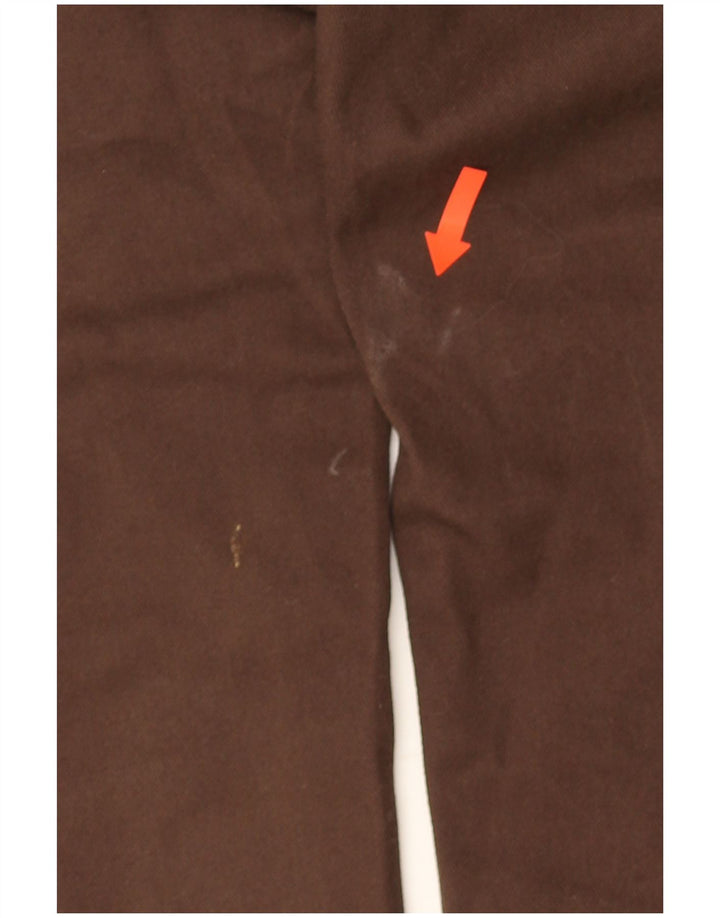 Dickies Pantalón chino ajustado para hombre W33 L32 Poliéster marrón