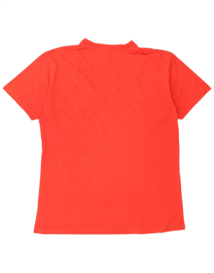 Camiseta Reebok Hombre Top Small Rojo Algodón