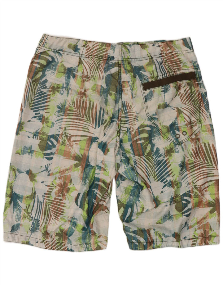 Bañador para hombre de Fat Face, poliéster floral multicolor grande
