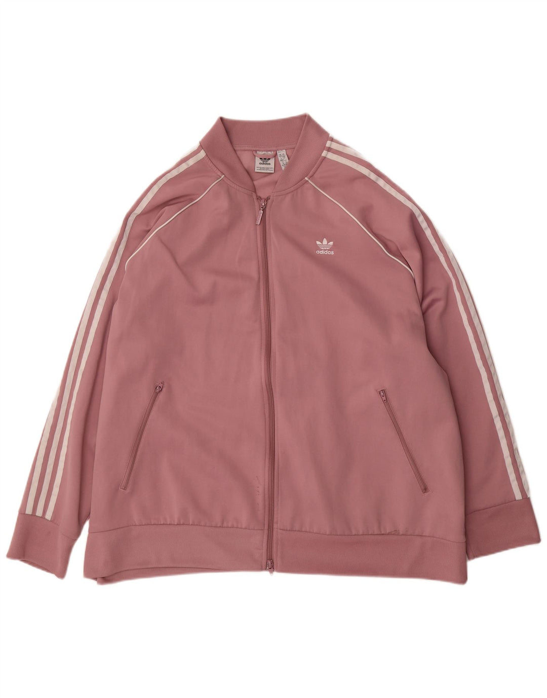 ADIDAS Chaqueta de chándal extragrande para mujer UK 32/34 4XL Algodón rosa