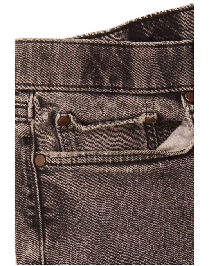 Marks & Spencer Vaqueros rectos para hombre W38 L31 Algodón negro
