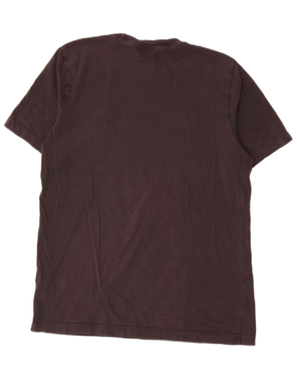 Adidas Mens T-Shirt Top Medium Black Cotton