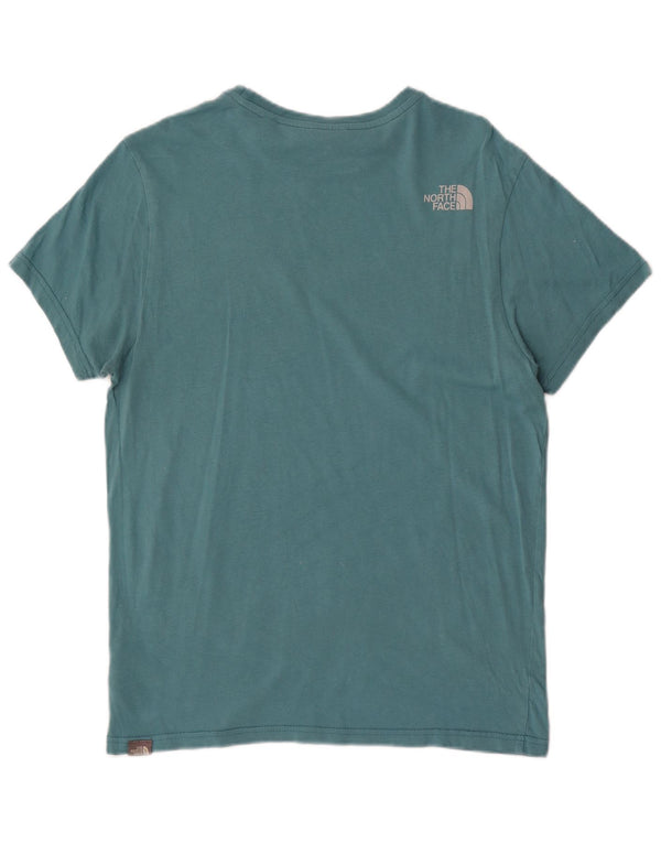Camiseta The North Face Hombre Top Small Azul Algodón