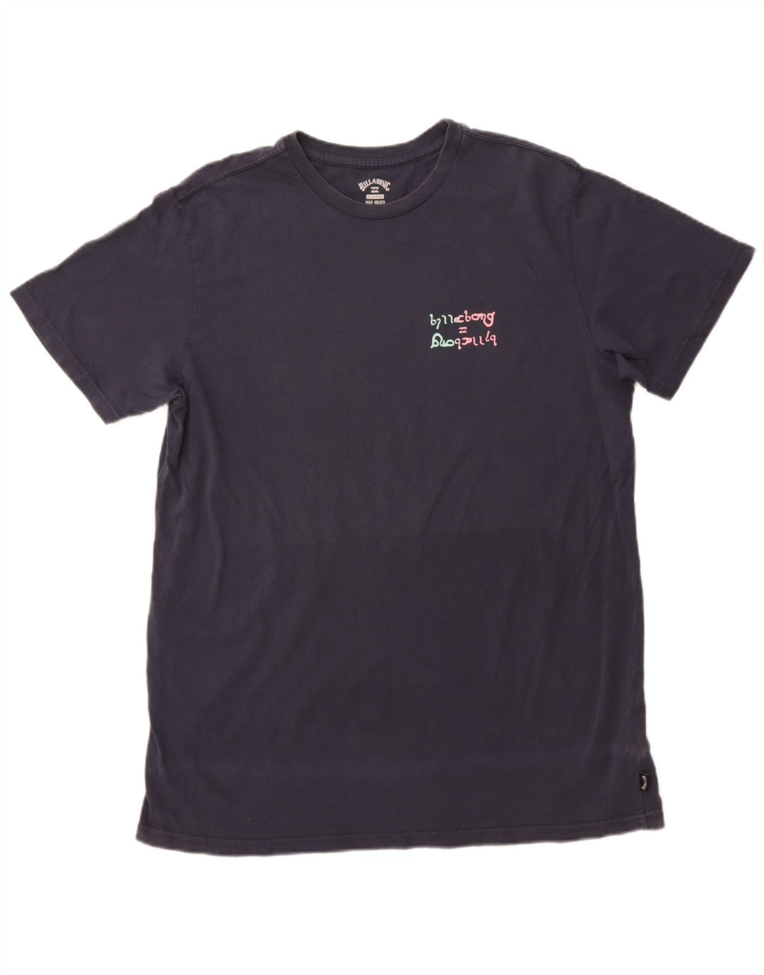 BILLABONG Camiseta gráfica para hombre Top XL Azul marino Algodón