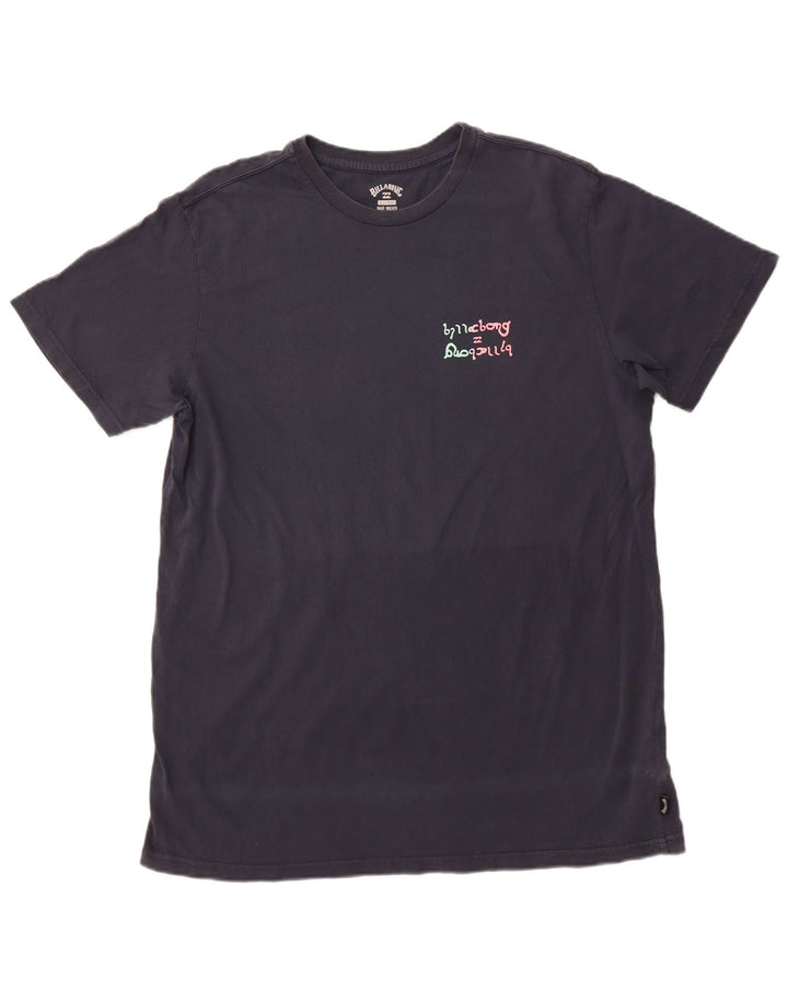 BILLABONG Camiseta gráfica para hombre Top XL Azul marino Algodón