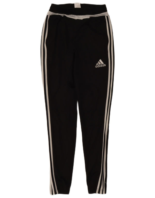 Adidas Hombre Climalite Pantalones De Chándal XS Negro Colorblock Poliéster