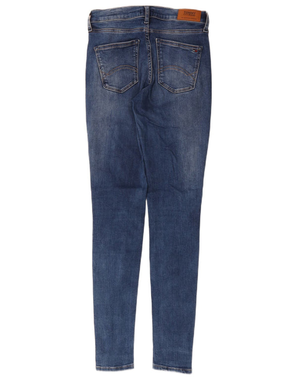 Tommy Hilfiger Vaqueros pitillo de talle medio para mujer W26 L32 Algodón azul
