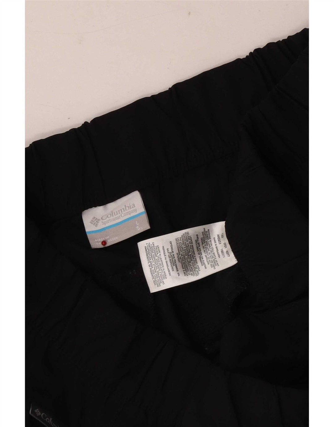 Columbia Pantalones cortos deportivos regulares para hombre, nailon negro grande