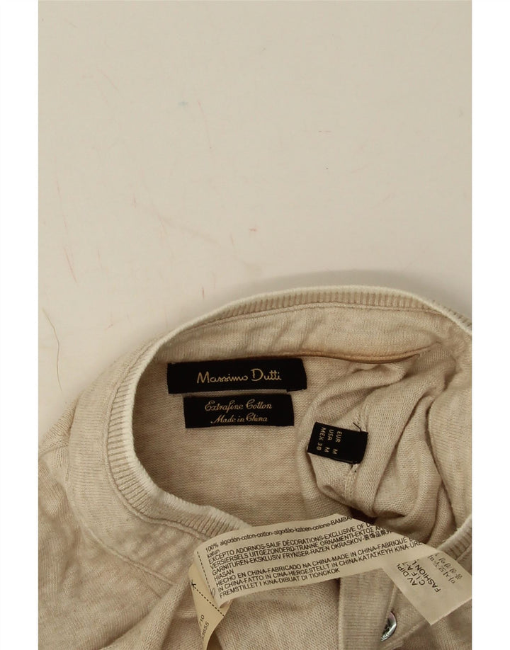 MASSIMO DUTTI Polo Hombre Algodón Beige Medio