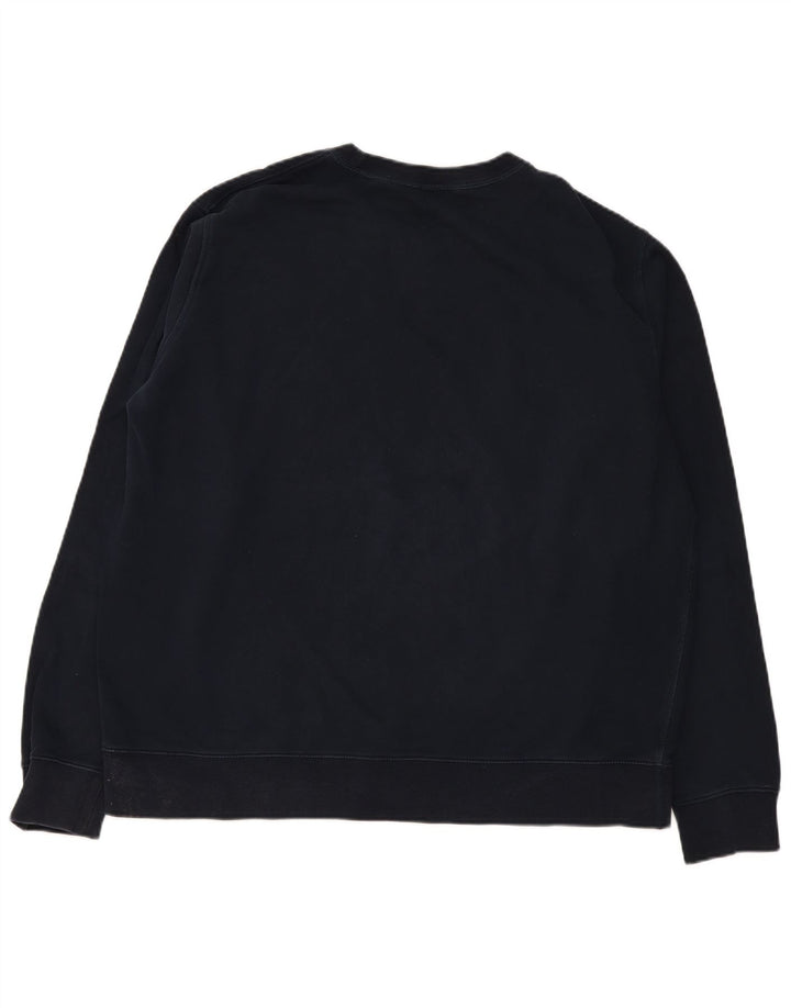 Marks & Spencer - Sudadera de corte regular para hombre, talla 3XL, algodón azul marino